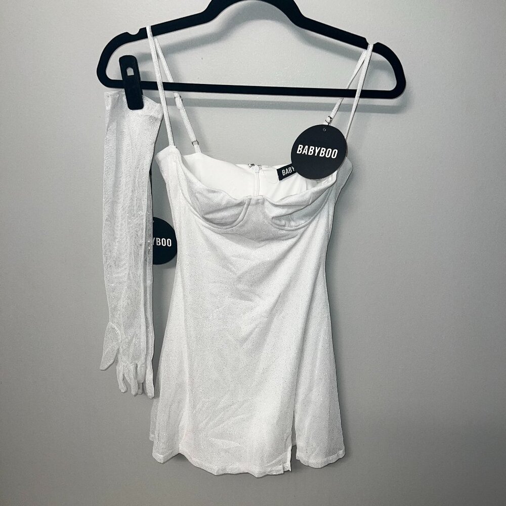 Babyboo Pixie Mini Dress & Gloves